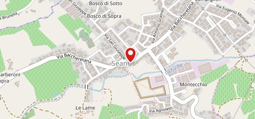 Casa del Popolo di Seano sur la carte