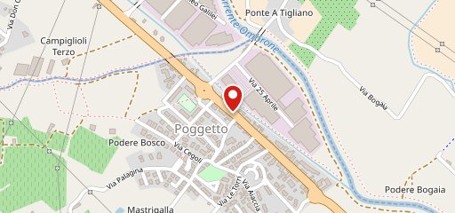 Casa Del Popolo Poggetto sulla mappa