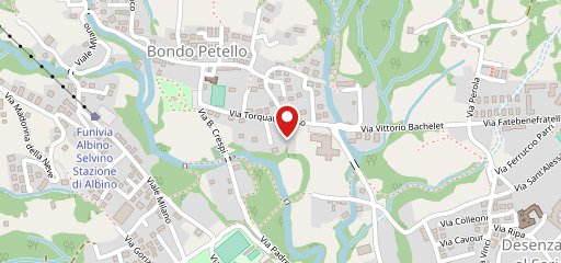 Casa della comunità di bondo petello sur la carte