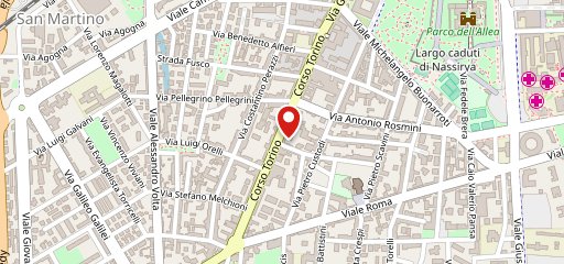 Casa della Pizza sulla mappa