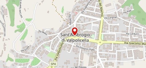 Casa Della Pizza Sant'Ambrogio di valpolicella sulla mappa