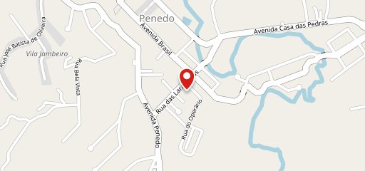 Casa D'Irene Pizzas Pizzaria em Penedo no mapa