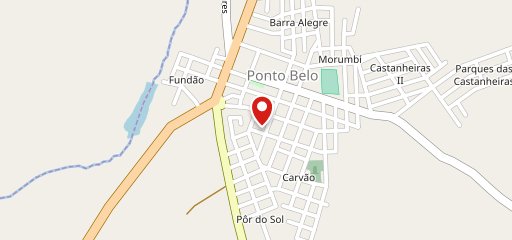 Casa do bolo e lanchonete dubel no mapa