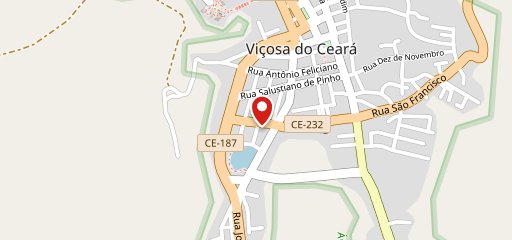 Casa do Espetinho no mapa