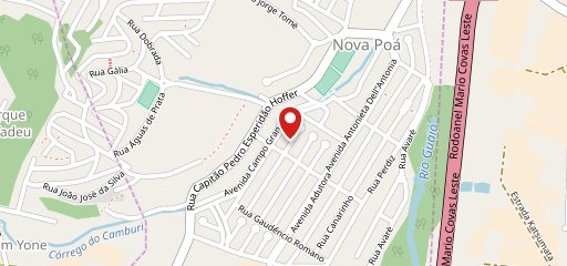 Casa dos Assados Poa no mapa