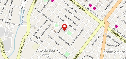 Casa Falaguasta no mapa