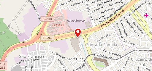 Casa Pilão no mapa