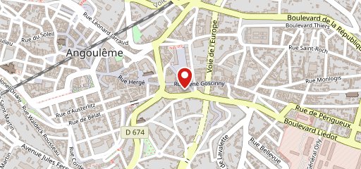 La Casa Pizza Grill - Angoulême sur la carte