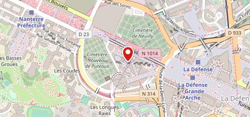 GOÛD La Défense sur la carte