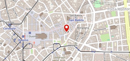 Casa Sorbillo San Babila sulla mappa