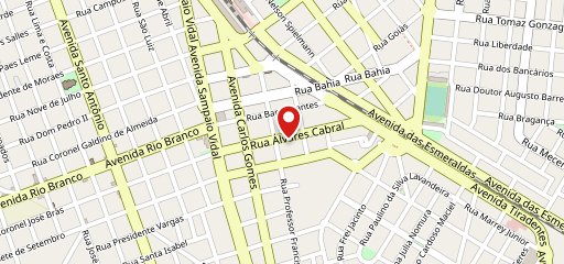 Casa Toscana no mapa