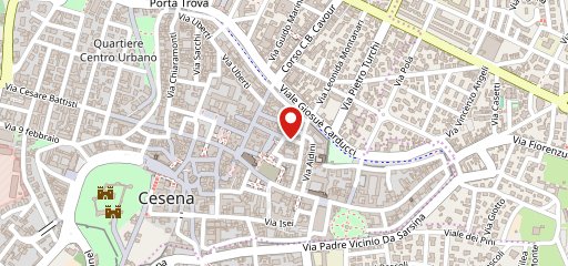 Casa Tuci Pizza al taglio Cesena sulla mappa