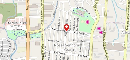 Casa Cinco Pub no mapa