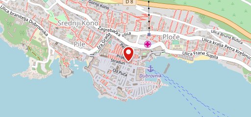 Casablanca bar Dubrovnik sulla mappa