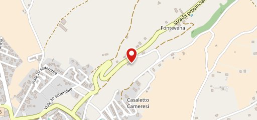 Agriturismo Casale nel Parco dei Monti Sibillini sulla mappa