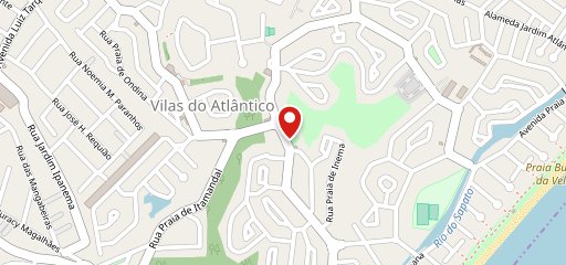 Casarão das Pizzas no mapa