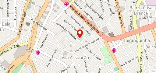 Casinha Gourmet no mapa