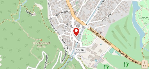 Bistro Bar Bad Ragaz sulla mappa