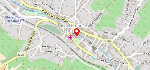 Casino Barrière Niederbronn-les-Bains sur la carte