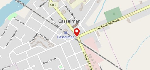 Casselman Restaurant sur la carte