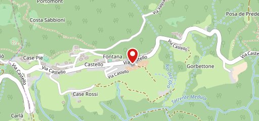 Trattoria Castello sulla mappa