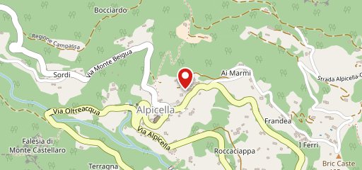 Castello d'Alpicella sulla mappa