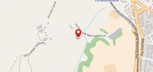 Castello della Castelluccia sulla mappa