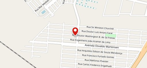 Castilha pizzaria no mapa