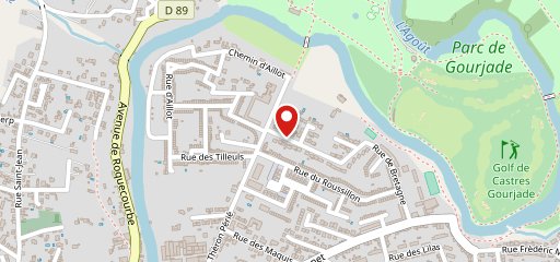 Allo Burger Castres sur la carte