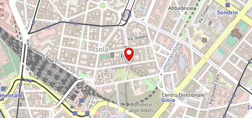 Ristorante Catalana Milano sulla mappa