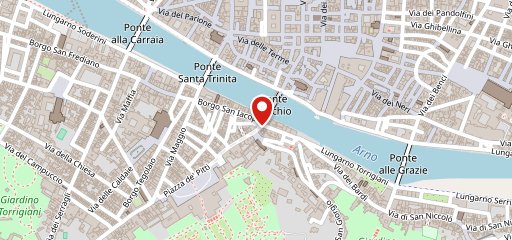 Cavalieri Ponte Vecchio Ristò sur la carte