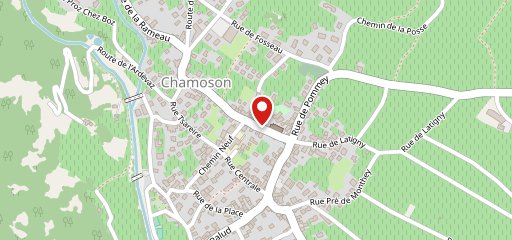 Caveau de Chamoson sur la carte