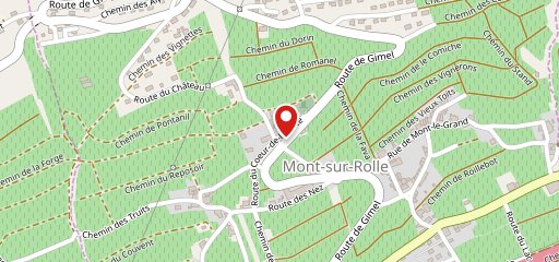 Caveau de Mont sur Rolle sulla mappa