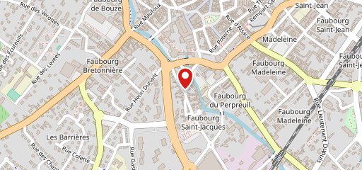 Le Caveau Saint-Jacques sur la carte