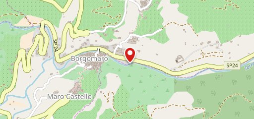 Censin Da Bea di Marco Donato sur la carte