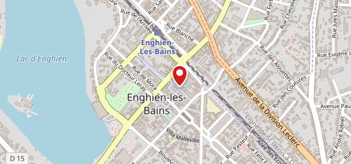 Central Café - Enghien sur la carte