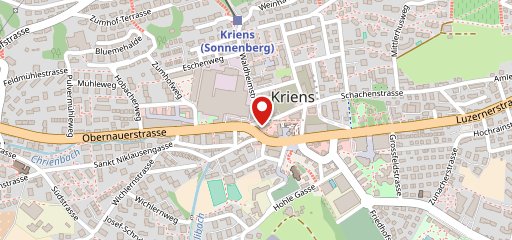 Central Kriens sulla mappa