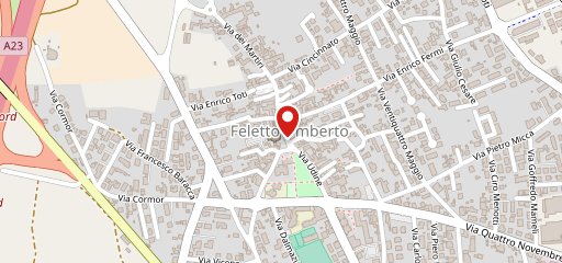 Osteria Caffè Centrale Feletto Umberto sulla mappa