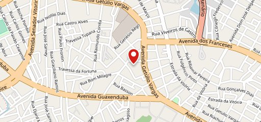 Centro da Pizza no mapa