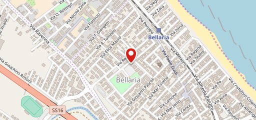 Centro Massaggi cinesi Shanghai Bellaria sulla mappa