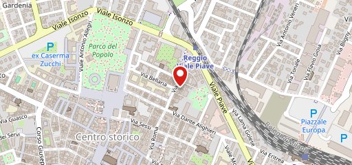 Centro Pizza sulla mappa