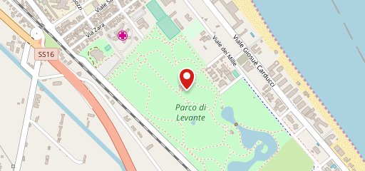 La casa nel parco sulla mappa