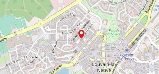 Cercle Psycho - Ottignies-Louvain-la-Neuve sur la carte