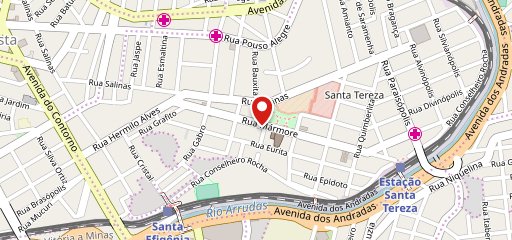 Cervejaria E Cachaçaria Clube Mineiro no mapa