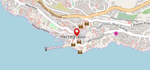 Ćevapčići fast food sur la carte