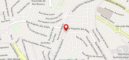 Restaurante e Pizzaria Chalé Lima no mapa