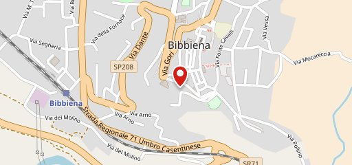 Chalet Bibbiena sulla mappa