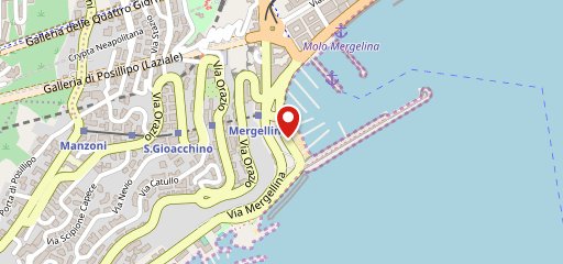 Chalet Cimmino - Mergellina sulla mappa