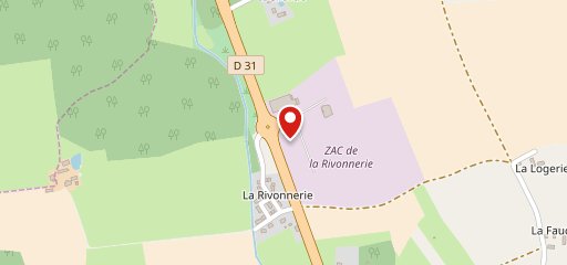 Chalet de La Rivonnerie sur la carte