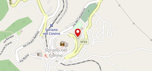 Chalet del pino sulla mappa